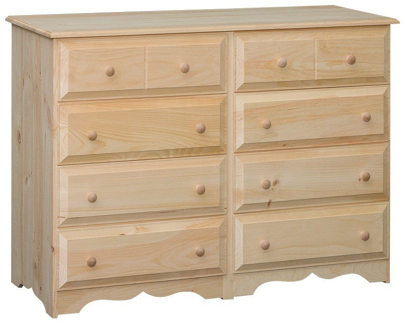 [51 Inch] Adams 8 Drawer Dresser 8018