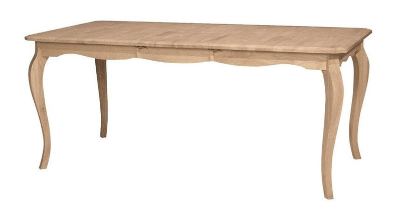 [40x60-78 Inch] Country French Ext. Dining Table