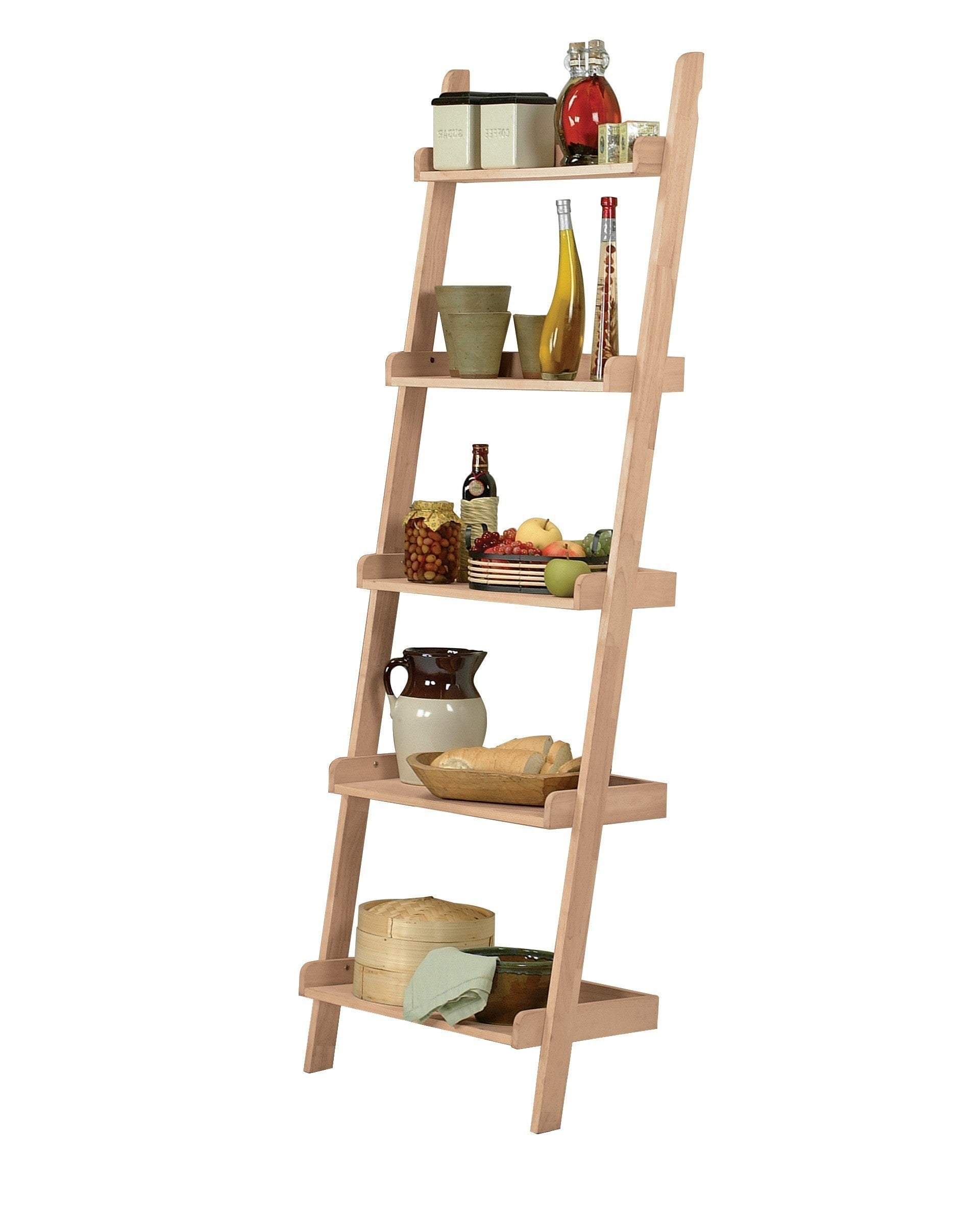 [26 Inch] Leaning Ladder Bookshelf