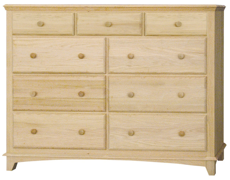 [52 Inch] Hampshire 9 Drawer Dresser
