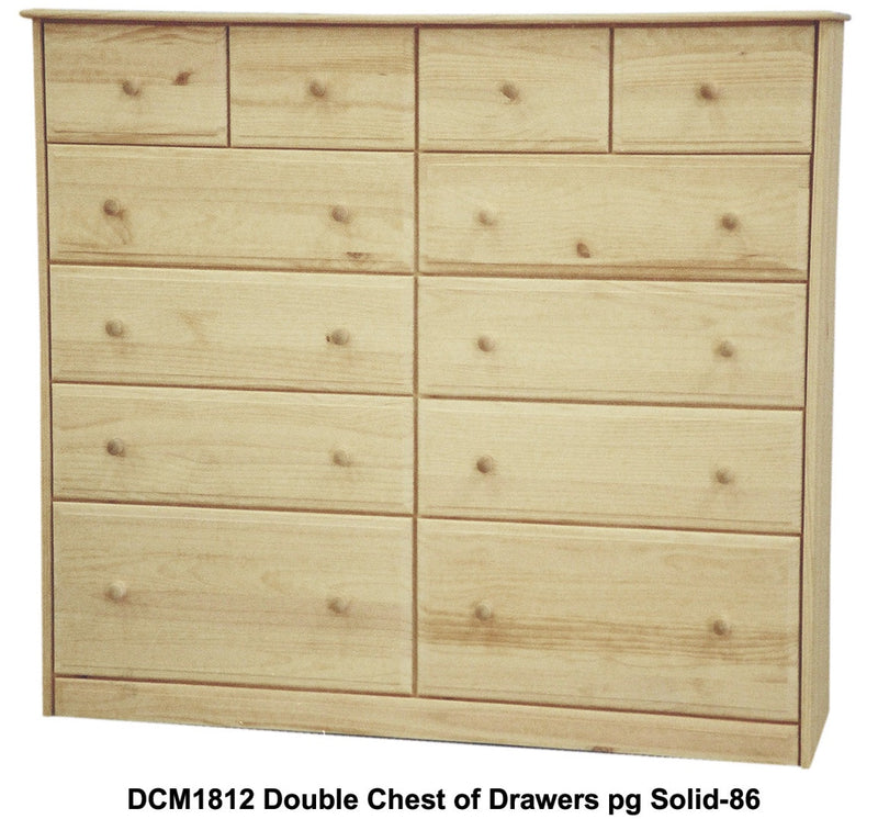 [52 Inch] Sierra 12 Drawer Dresser v2
