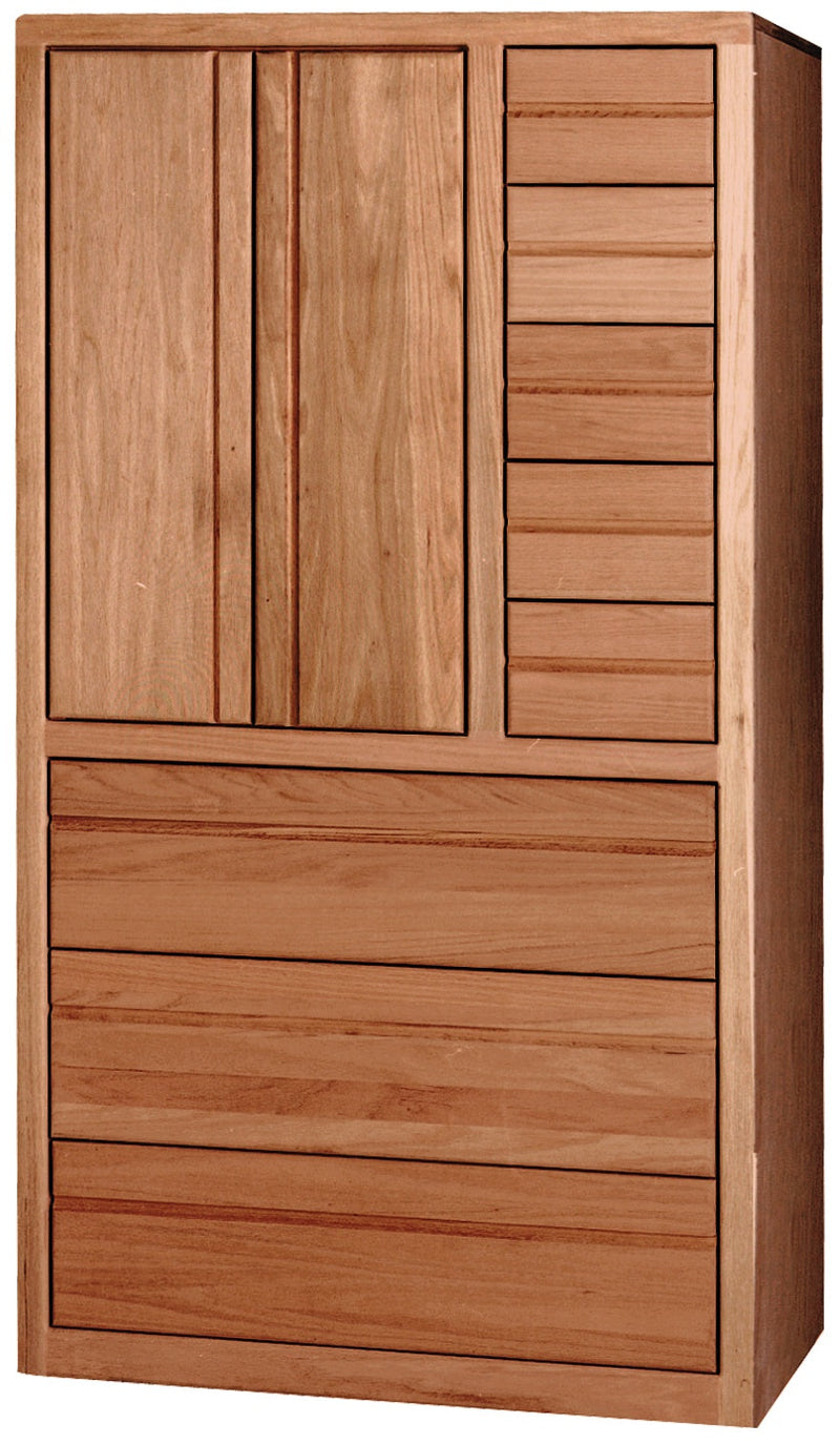[36 Inch] Contemporary 6 Drawer Armoire