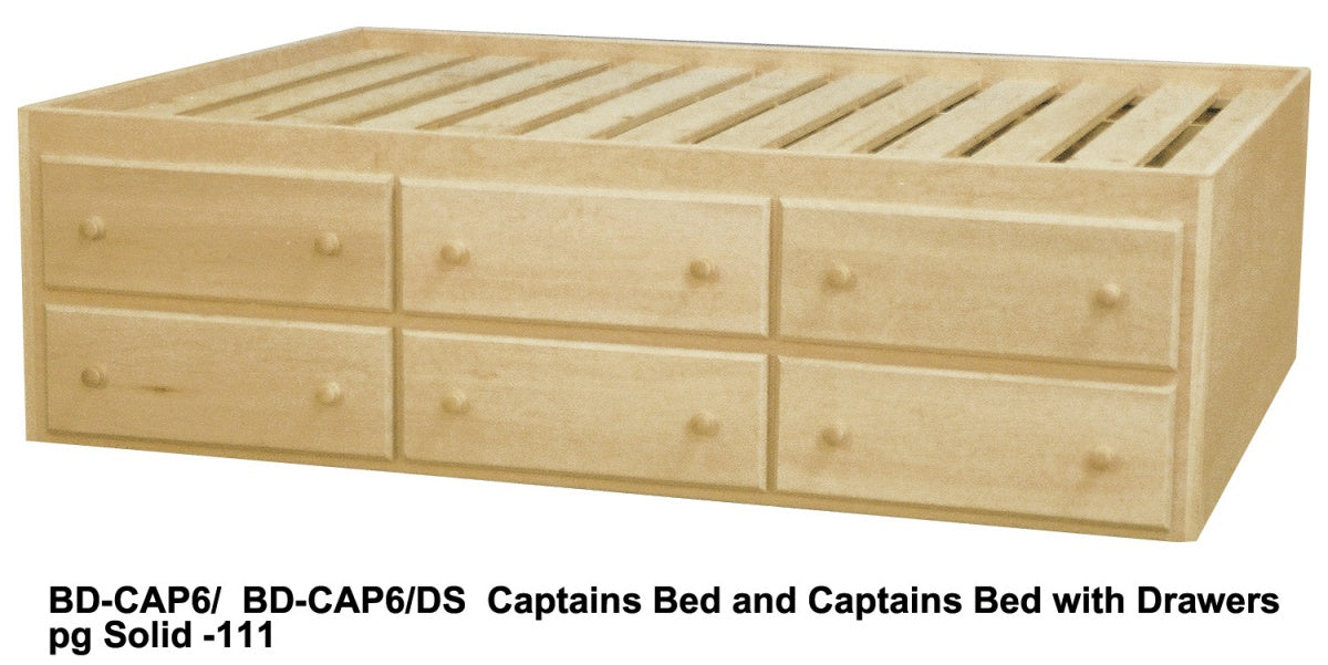 Texas Captain's Beds