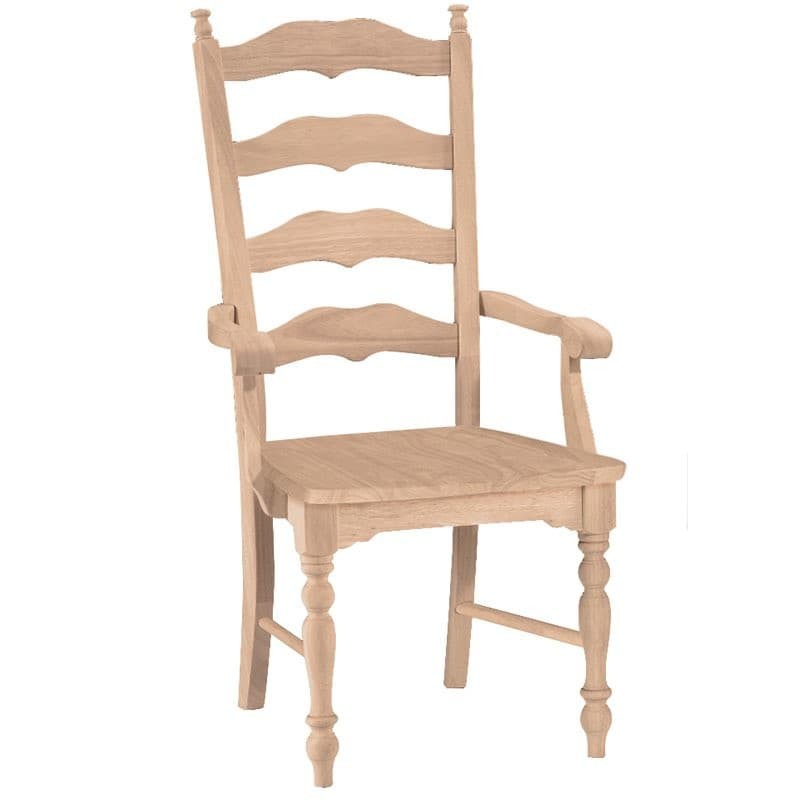 New England Ladderback Arm Chair