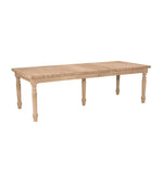 [66x81x96 inch] Ext. Dining Table w/3 leaves