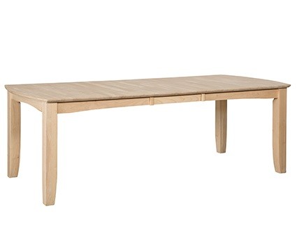 [ 40x90 inch] Bow End Ext. Table