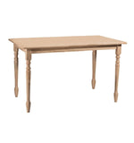 [30x48 Inch] Rectangle Solid Top Dining Table
